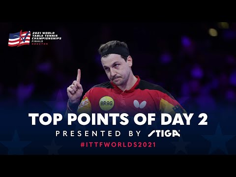 Top Points of Day 2 Presented by STIGA | 2021 World Champs Finals