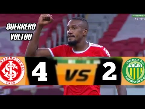 DOIS GOLS NO FINAL | Internacional 4 x 2 Ypiranga - Gols - Gaúchão 2021