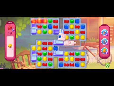 Homescapes level 8401 Super Hard level (+5moves)