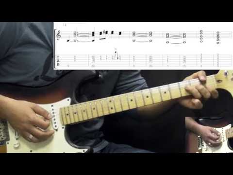 Rory Gallagher - Moonchild - Rock Guitar Lesson (w/Tabs)