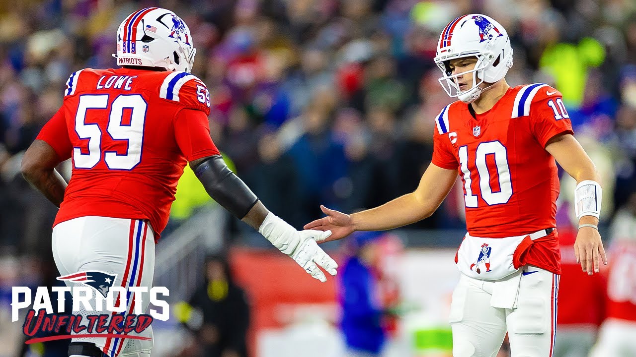 Breaking Down Win vs the Giants, Looking Ahead at Patriots Remaining Four Games | Unfiltered on TV
