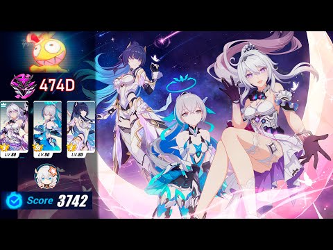 [EX Abyss] Homu 474D - HFi(s0) HTr(ss0) HoO(s0) Kiana(4*) - 742