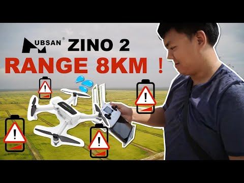 HUBSAN ZINO 2 - 8KM RANGE TEST CRASH OR...?!😱 16KM DISTANCE WITH 4K60FPS RECORDED