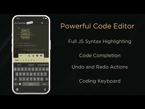 JavaScript & TypeScript Editor Video