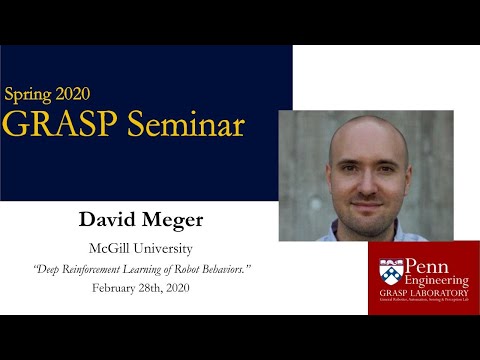 Spring 2020 GRASP Seminar Series: David Meger - February 28th