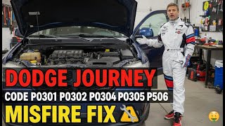 Fix ALL Your Dodge Journey Misfire Codes at Once! (P0300 P0301 P0302 P0303 P0304 P0305 P0306)