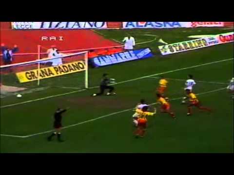 Serie A 1990-1991, day 27 Lecce - Fiorentina 2-0 (2 Pasculli)