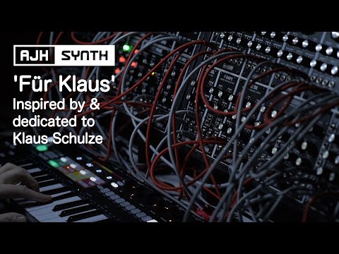 'Für Klaus' - Tribute to Klaus Schulze, a Eurorack Modular Performance #eurorack #synth #ajhsynth