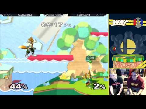 TopShelf|Null vs LGC|DonB Melee at Wednesday Night Fights winter 2017 1.8