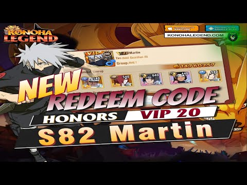 Konoha Legend - Ninja AFK mobile New! VIP Honor Gift Code 🎁 #18 TOP Naruto Mobile Game🔥🔥 android/iOS