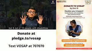 Sparsh's Donation Appeal