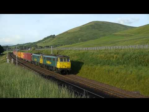 86627 & 86605, 4M11 Coatbridge   Crewe BH, Symington, 18:06:2014