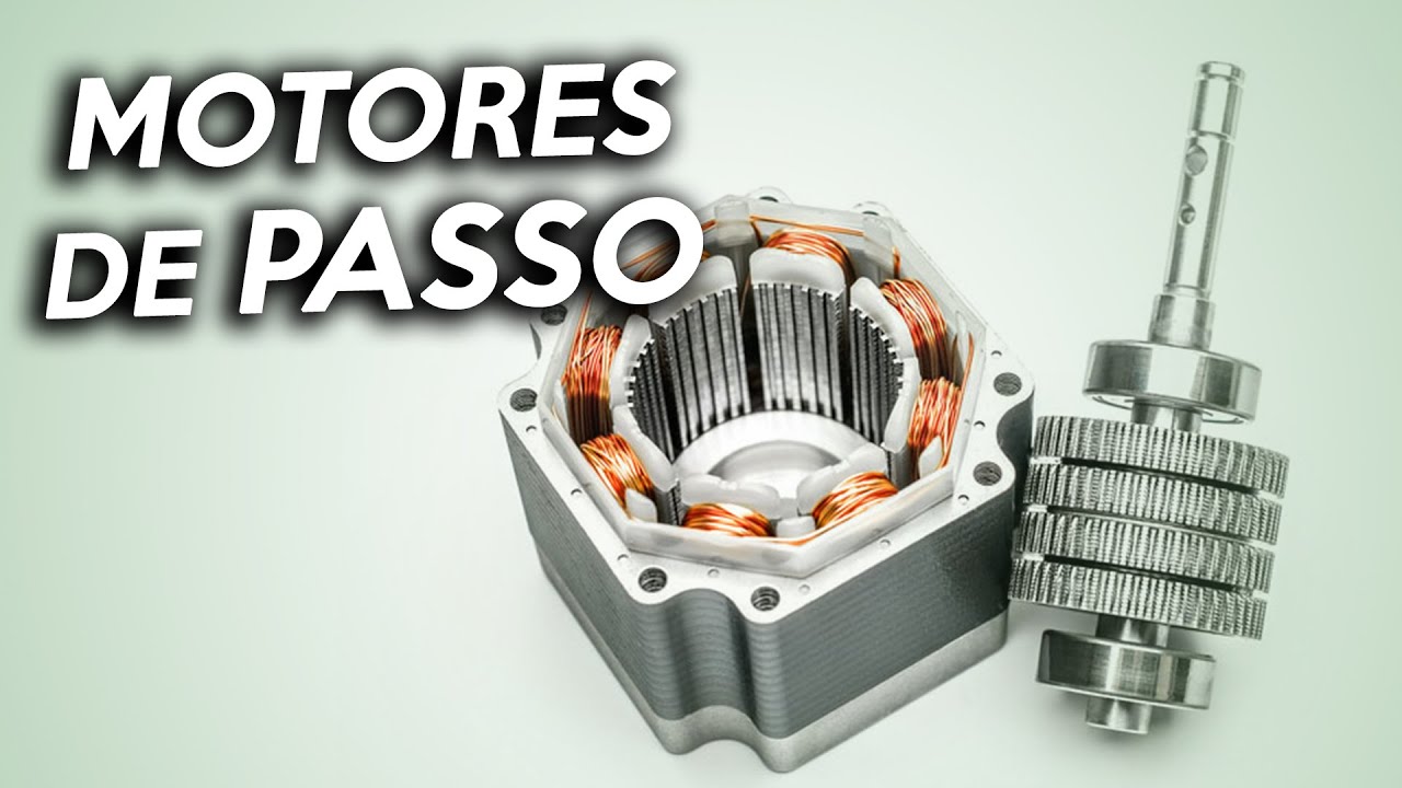 What is a STEPPER ENGINE? Meet stepper motors!