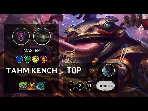 Tahm Kench Top vs Maokai - EUW Master Patch 10.11