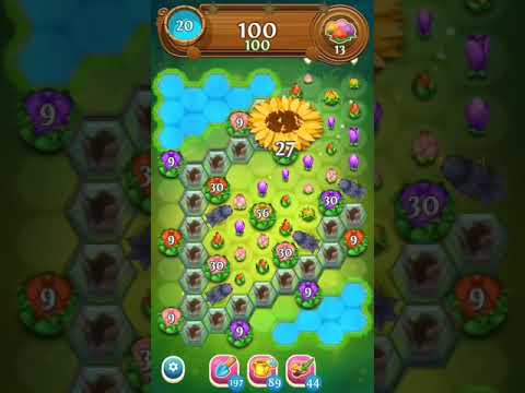 Blossom Blast Saga Level 2671 - NO BOOSTERS