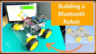 Arduino and Robots - Project 08: Building a Bluetooth Robot Car with Arduino, HC-05, Motor Shield 🚗🤖
