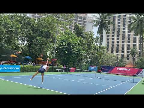 IITC-2 QD 1R | Fitriana Sabrina (INA)  vs Margot Phanthala (FRA) 3-6, 4-6