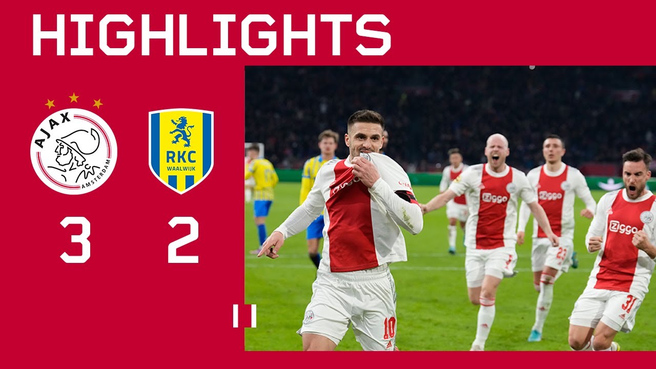 Ajax vs RKC Waalwijk highlights
