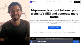 Writesonic YouTube Video