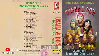 Download lagu Nasida Ria Vol 22 - Usaha Dan Do'a [ Original Full Album ] mp3