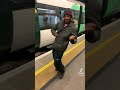 Man Doing Notti Bop At Station Sturdy Drill