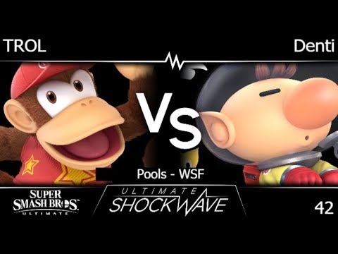 USW 42 - 0^f | TROL (Diddy, Toon Link) vs TLOC | Denti (Olimar) Pools - WSF - SSBU
