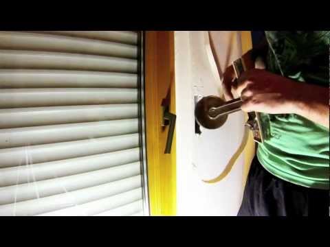 Replacing the belt winder on new roller shutters