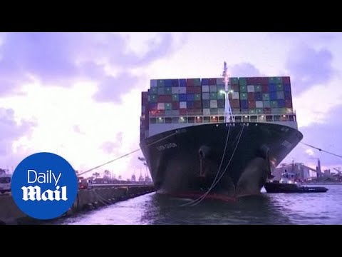 Ever Given finally arrives in Rotterdam after Suez Canal incident