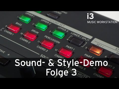 KORG i3 Style- und Sound-Demo Folge 3 - All Playing, No Talking!