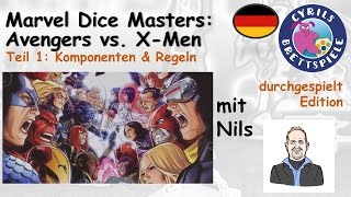 Cyrils Brettspiele - Marvel Dice Masters Brettspiel (S39E01) - Komponenten & Regeln