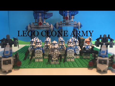 My Lego Star Wars Clone Army!