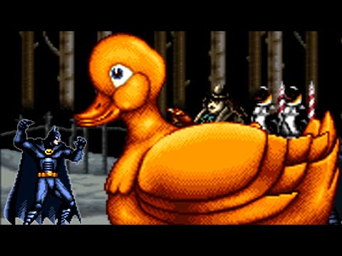 Batman Returns (SNES) All Bosses (No Damage)