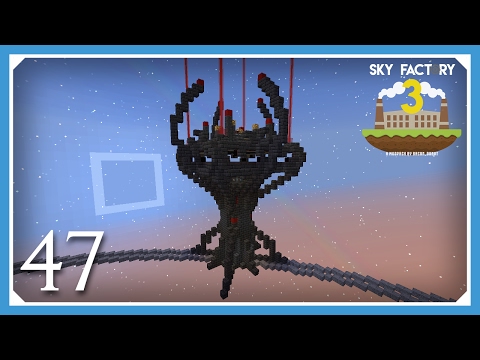 Ector Vynk - FTB Sky Factory 3 | Blood Magic Blood Altar Tower Build! | E47 (Modded Skyblock Minecraft 1.10.2)