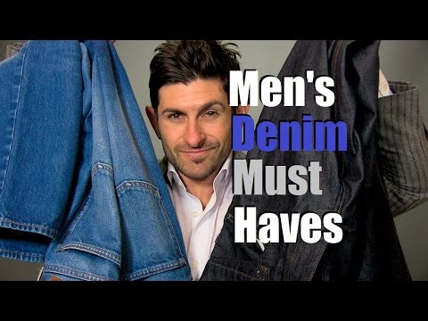 2 Denim Must Haves | Men's Wardrobe Essentials | 2 Pairs Of Perfect Jeans