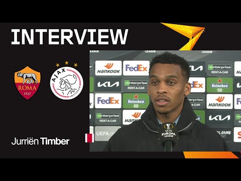 Timber: 'Een kans is bij hen direct een goal' | Reacties Roma - Ajax