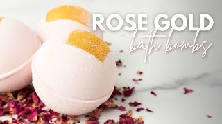 Rose Gold Bath Bomb Recipe