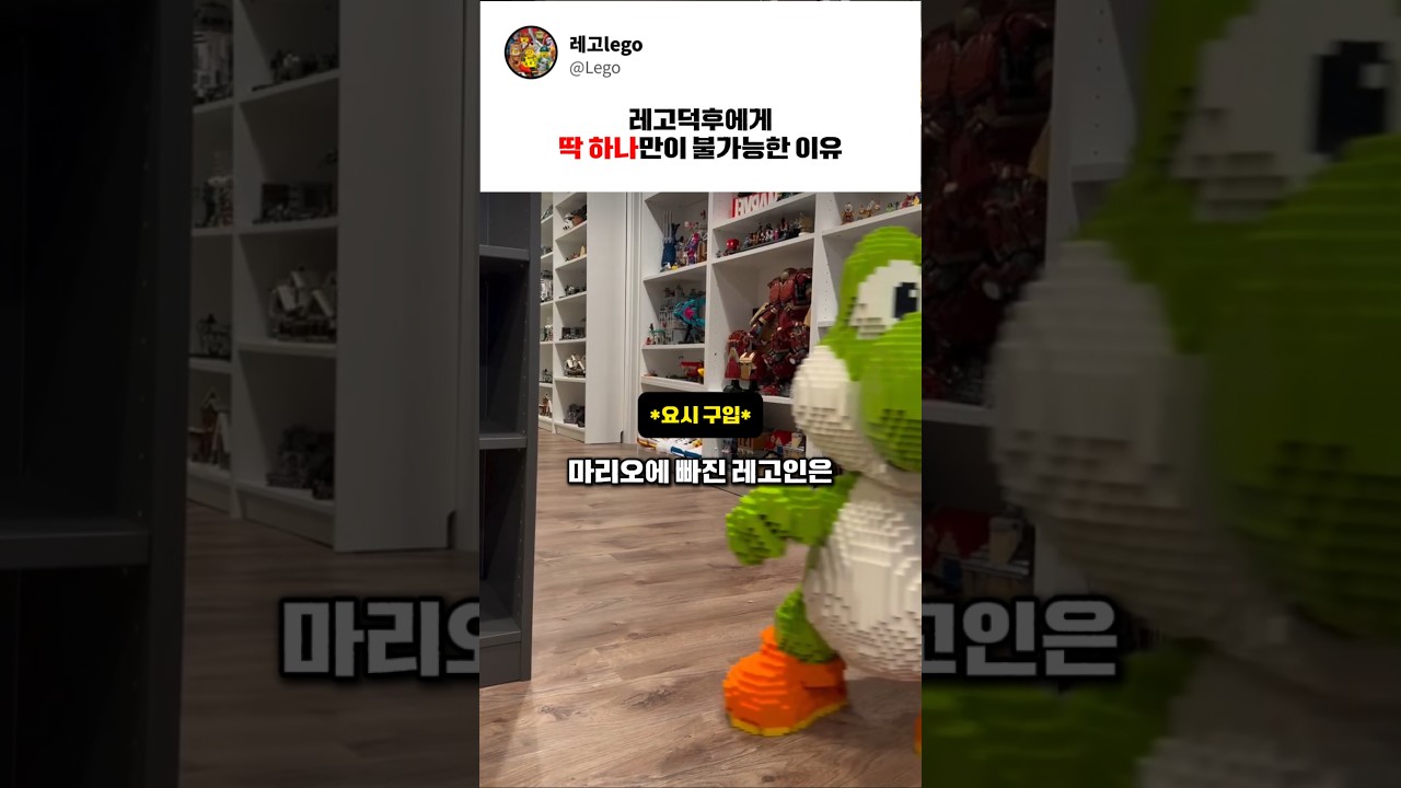 레고인들이 불가능한 것 #레고 #장난감