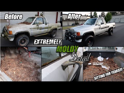 Thumbnail for Resurrection Disaster Barn Find Detail On Mold Infested 1985 Toyota 4x4 Was Sitting For Years!!! by Toyota, Subaru, Car, Truck, Nissan