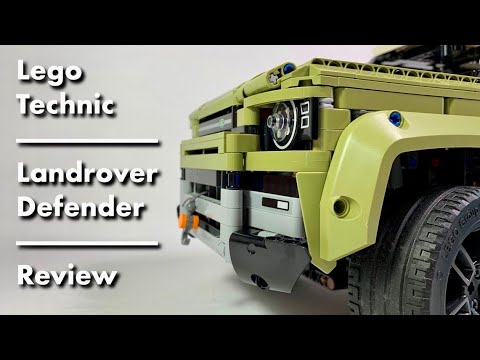 Lego Technic Landrover Defender set 42110 Review