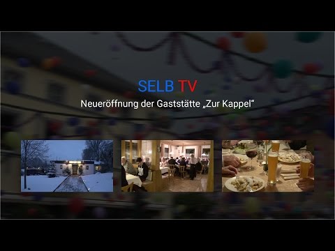 Eröffnung der Gaststätte "Zur Kappel"