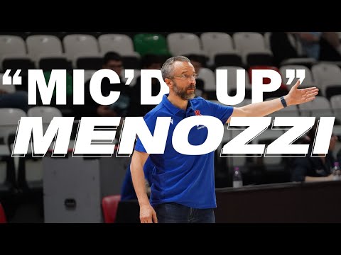 "Sei stanco?" - MIC'D UP - Una partita con Andrea Menozzi (Under 19 - Stagione 2023/2024)