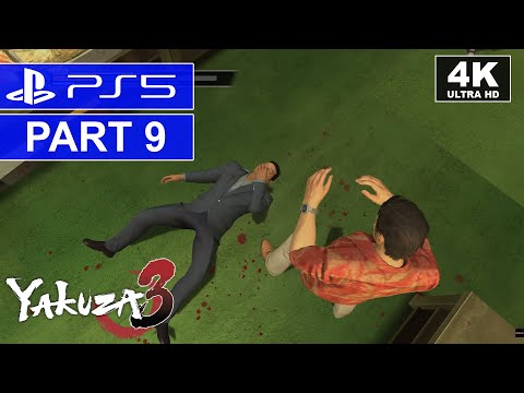 YAKUZA 3 REMASTERED [Part 9] | PS5 Story Walkthrough | [4K, HDR, 60FPS]