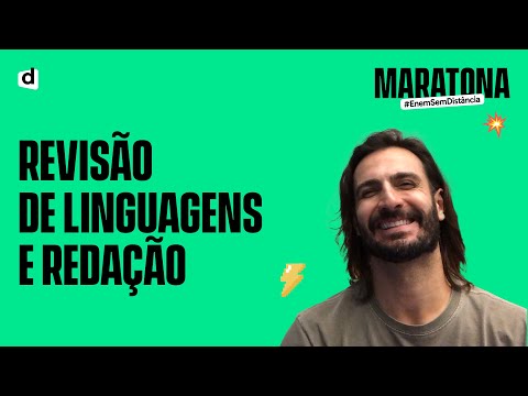 Revisão Enem - Linguagens e Redação | Maratona #EnemSemDistância