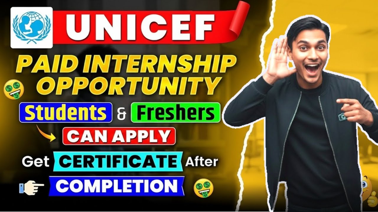 🌍 UNICEF Internship 2026 Switzerland 🇨🇭 | Remote + Onsite | $1700/Month | No IELTS | Full Details