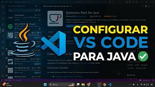 Cómo configurar VS Code para Java en 2026 | JDK + extensiones
