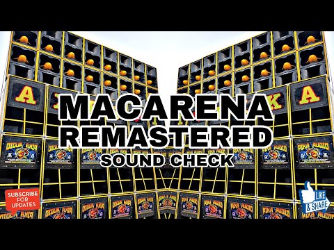 MACARENA_SOUND CHECK NEW VERSION_DJ DARWIN REMIX