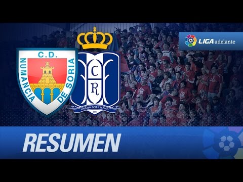 Resumen de CD Numancia (1-2) Recreativo de Huelva