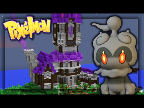 Building a Haunted Tower in Minecraft! Spooky Server Contest