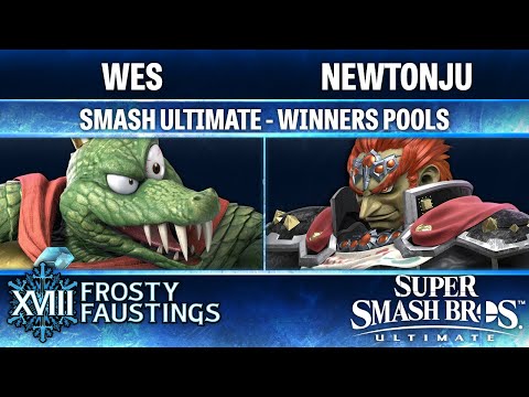 Frosty Faustings XVIII WINNERS POOLS - Wes (K Rool) vs newtonju (Ganondorf) - Smash Ultimate