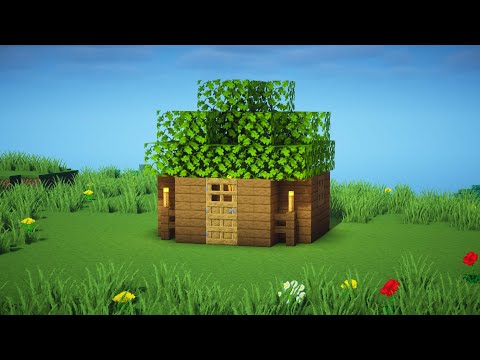 Building Epic Treehouse in Minecraft! #shorts